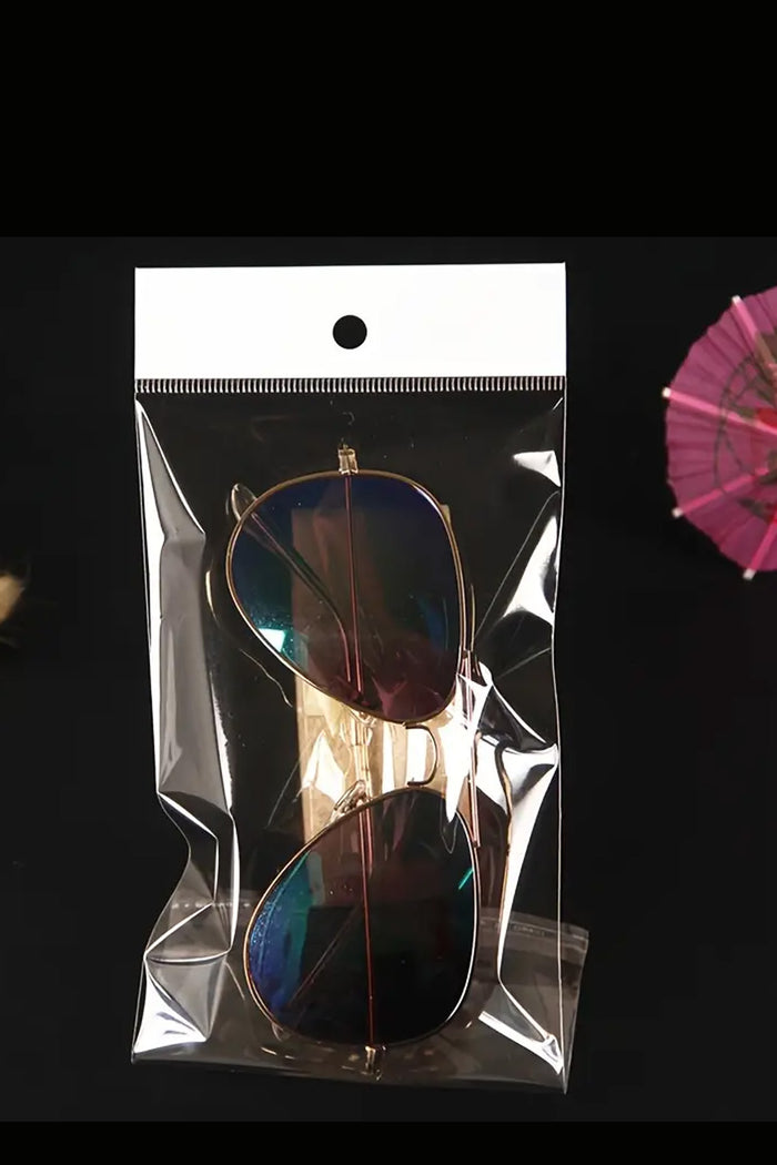 Askılı Şeffaf Opipi Jelatin Torba poşet 17x30 cm | Yapışkanlı, 100 Adet – Telefon, Gözlük ve Aksesuar Ambalajı