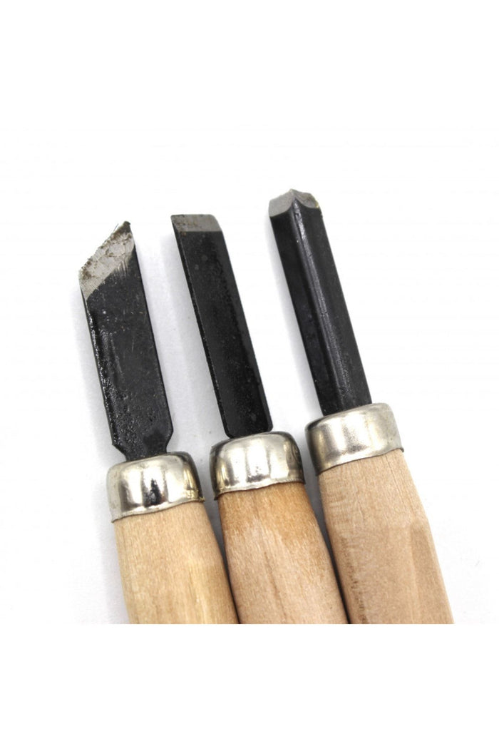 Ahşap Oyma Bıçağı 3'lü Set - Indirimsepeti