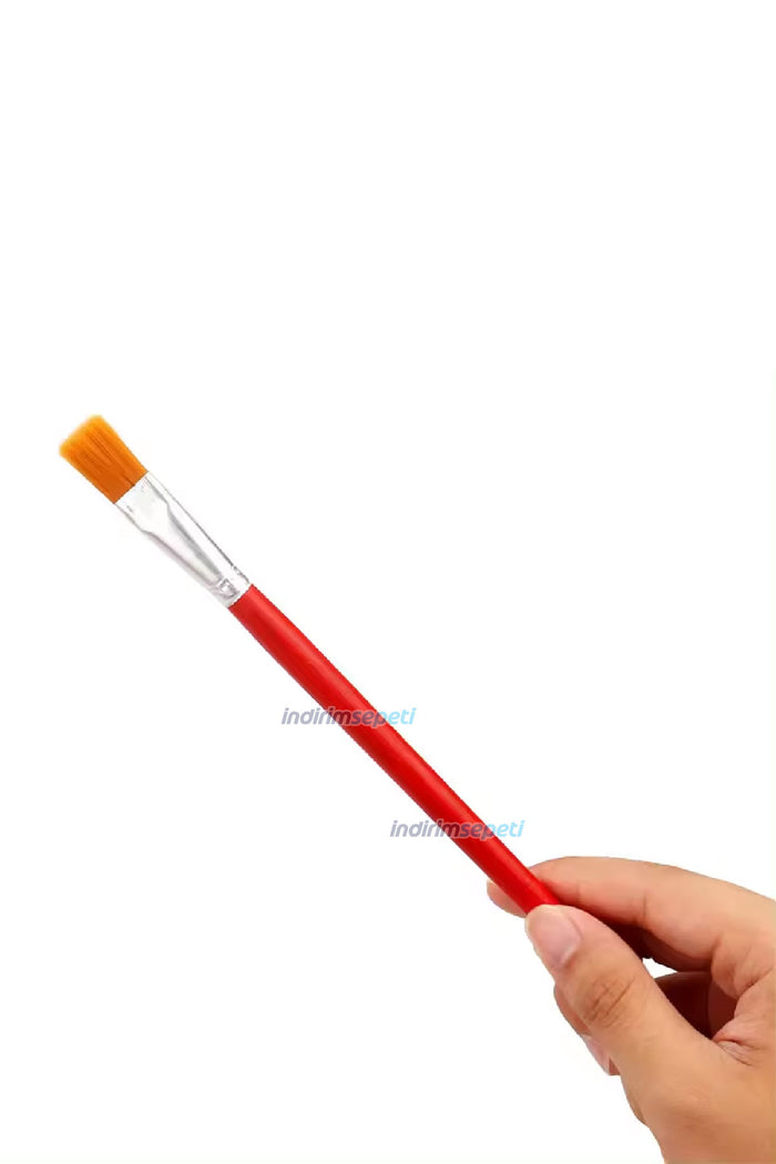 Akrilik Boya Fırçası Yağlı Boya Fırcası Guaj Boya Fırçası Sentetik Kıl 27,5 cm Büyük Boy - Indirimsepeti