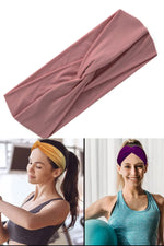 Çapraz Makyaj Yıkama Deniz Sahil Gezi Saç Bandı Ter Saç Bant Penye Pudra - Indirimsepeti