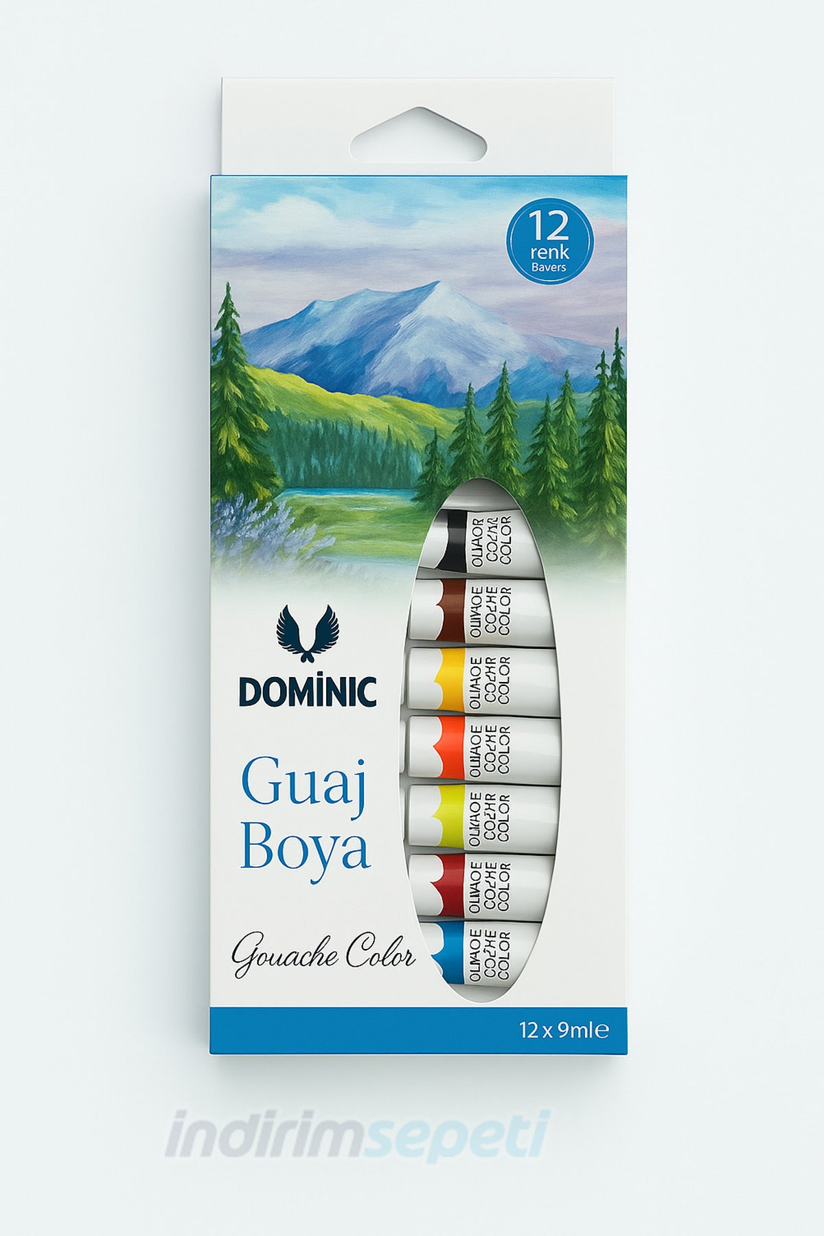 3’lü Sanat Seti – Guaj Boya 12x9ml, Akrilik Boya 12x5ml ve Profesyonel Guaj Boya Seti – 36 Renk Hobi & Sanat Boyama Seti - indirimsepeti