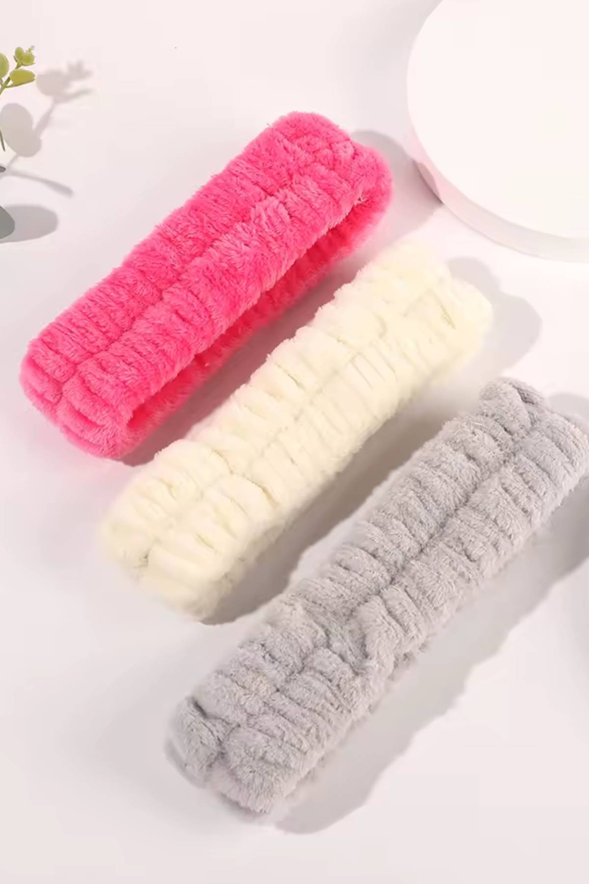 Polar Yüz ve Saç Bandı Makyaj Kafa Bandı Yıkama Spa Kafa Bandı Fiyoksuz Gri - indirimsepeti