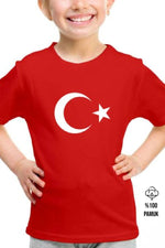 Kız & Erkek Çocuk Türk Bayraklı Tişört – 23 Nisan, 19 Mayıs Okul Gösterisi ve Bayram Kutlamalarıiİçin - indirimsepeti