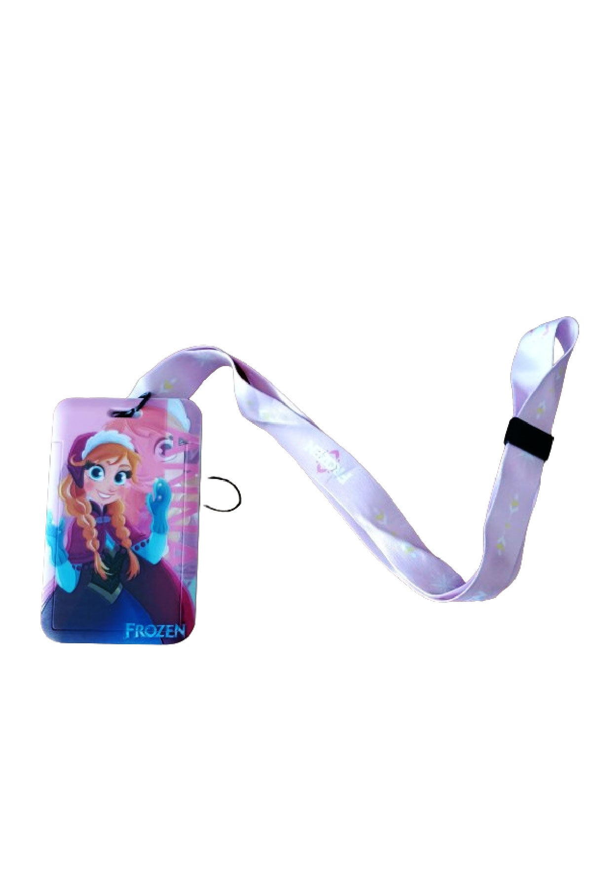 Prenses Else Frozen Yaka Askı Ipi Boyun Askı Ipi Telefon Askı Aparatı kimlik kartı 11x7cm 1 Adet - indirimsepeti