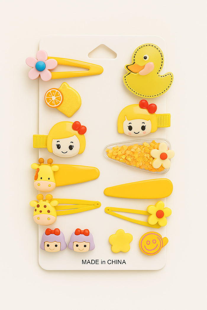 Sarı Ördek Saç Tokası Çocuk Kız Bebek Prenses Küçük Kız Saç Aksesuarları Saç Tokası Klip Saç Aksesuar - Indirimsepeti