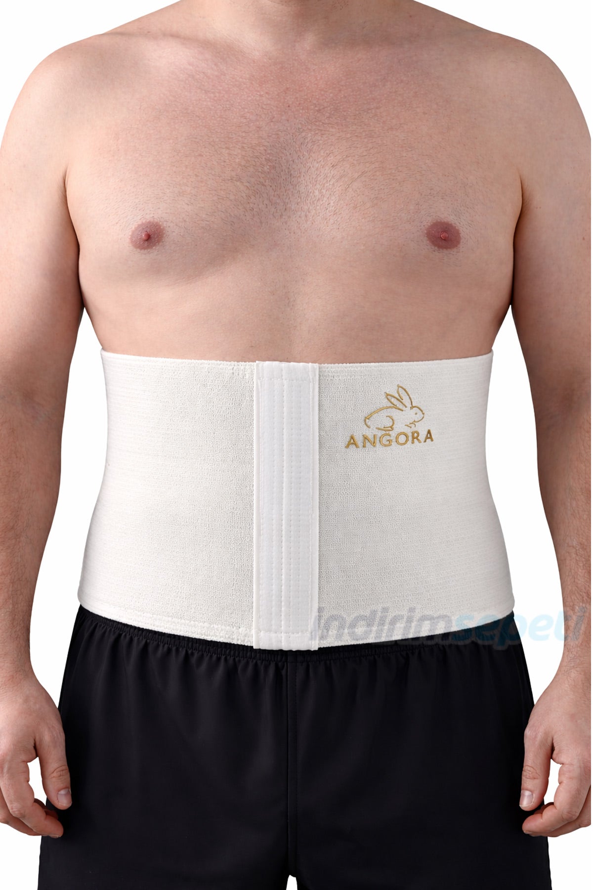 Yün Korse %100 Angora Giydirmeli ince Unisex Bel Korsesi – Isı Tutucu, Lastik Geçmeli Bel Destekleyici - indirimsepeti