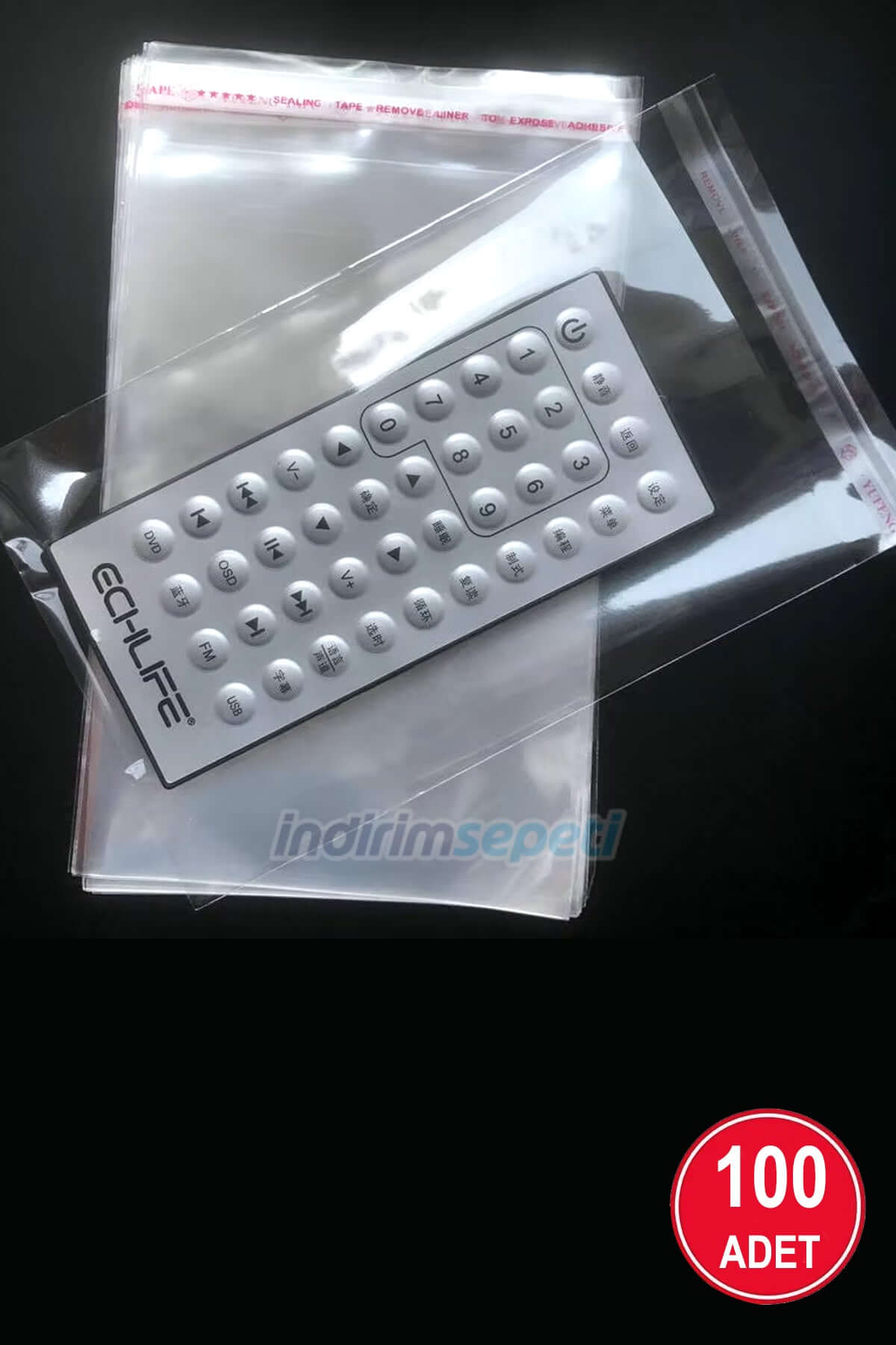 50 Adet 30x45 Cm Bantlı Yapışkanlı Şeffaf Opp Jelatin Poşet Torba, Çeyiz Poşeti - indirimsepeti