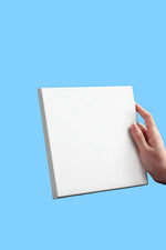 30x30 Cm Kare Tuval – Akrilik ve Yağlı Boya İçin Resim Tuvali + Fırça Hediyeli - indirimsepeti