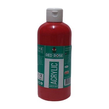 Kırmızı Akrilik Boya 500 gr Sanatsal, Dekoratif, Hobi Amaçlı, Canlı Renk - indirimsepeti