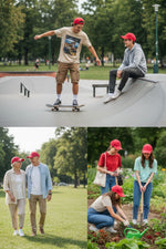 Kırmızı Düz Kep Şapka – Ayarlanabilir Unisex Günlük Spor Şapka | Canlı Renk Şık Tasarım