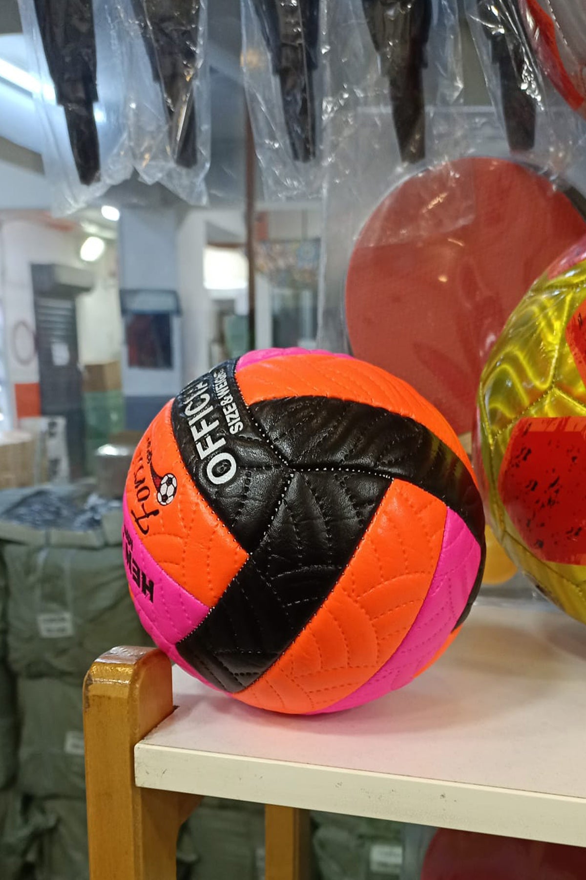Hentbol Topu Renkli Color Soft Katmanlı Çocuk Futbol Topu - indirimsepeti
