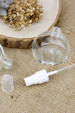 Cam Şişe 50 ml Fısfıs Hediyelik Cam Kolonya Şişesi Düğün, Nişan, Söz Hediyelik Kolonya Şişe - indirimsepeti