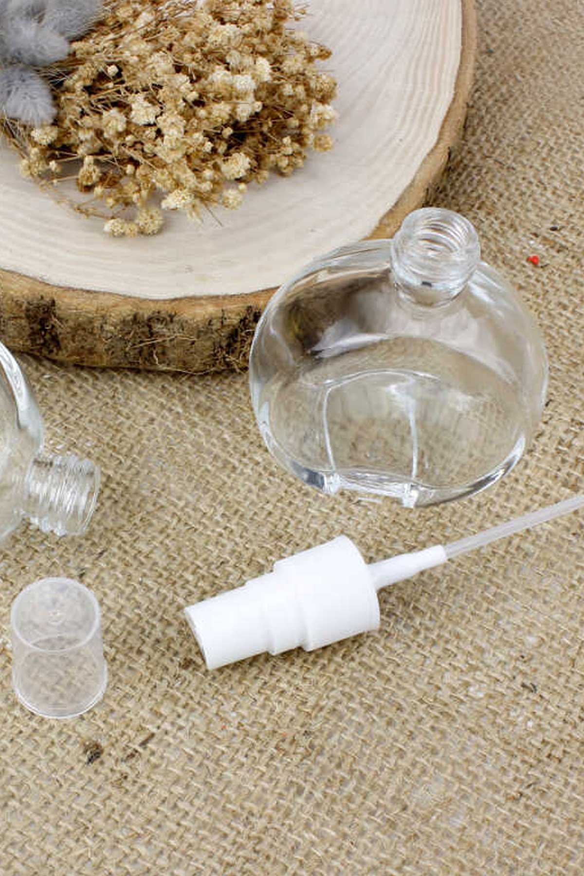 Cam Şişe 50 ml Fısfıs Hediyelik Cam Kolonya Şişesi Düğün, Nişan, Söz Hediyelik Kolonya Şişe - indirimsepeti