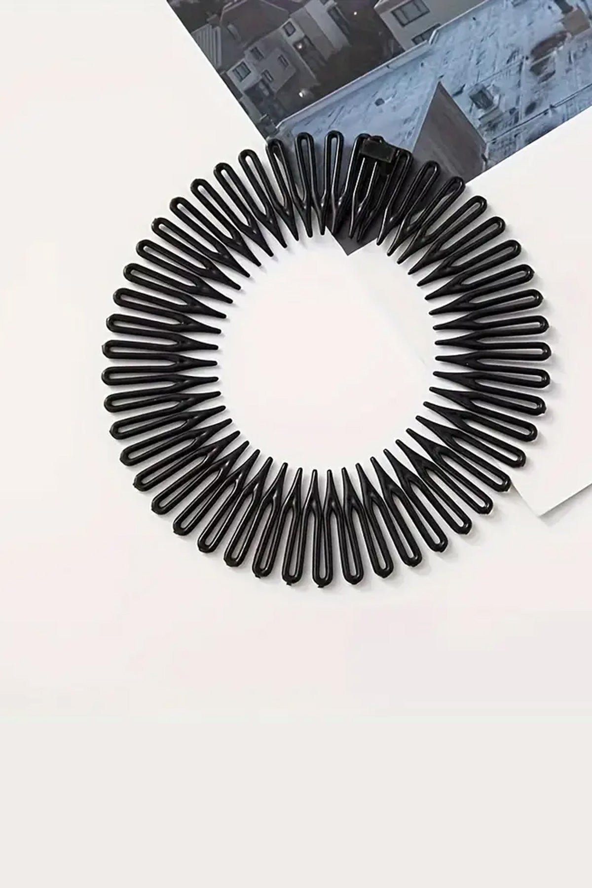 Saç Şekillendirici Tam Daire Esnek Tarak Saç Çember Bandı Klips Hairband Yüz Yıkama Aksesuar - indirimsepeti