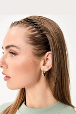 Saç Şekillendirici Tam Daire Esnek Tarak Saç Çember Bandı Klips Hairband Yüz Yıkama Aksesuar - indirimsepeti