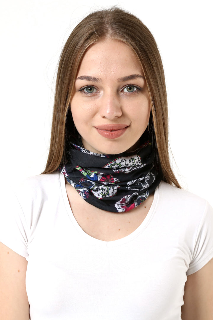 Buff Dikişsiz Boyunluk Maske Baf Bandana Saç Bandı Kamp Aksesuar Renkli Kurukafa Büyük - Indirimsepeti