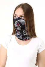 Buff Dikişsiz Boyunluk Maske Baf Bandana Saç Bandı Kamp Aksesuar Renkli Kurukafa Büyük - indirimsepeti