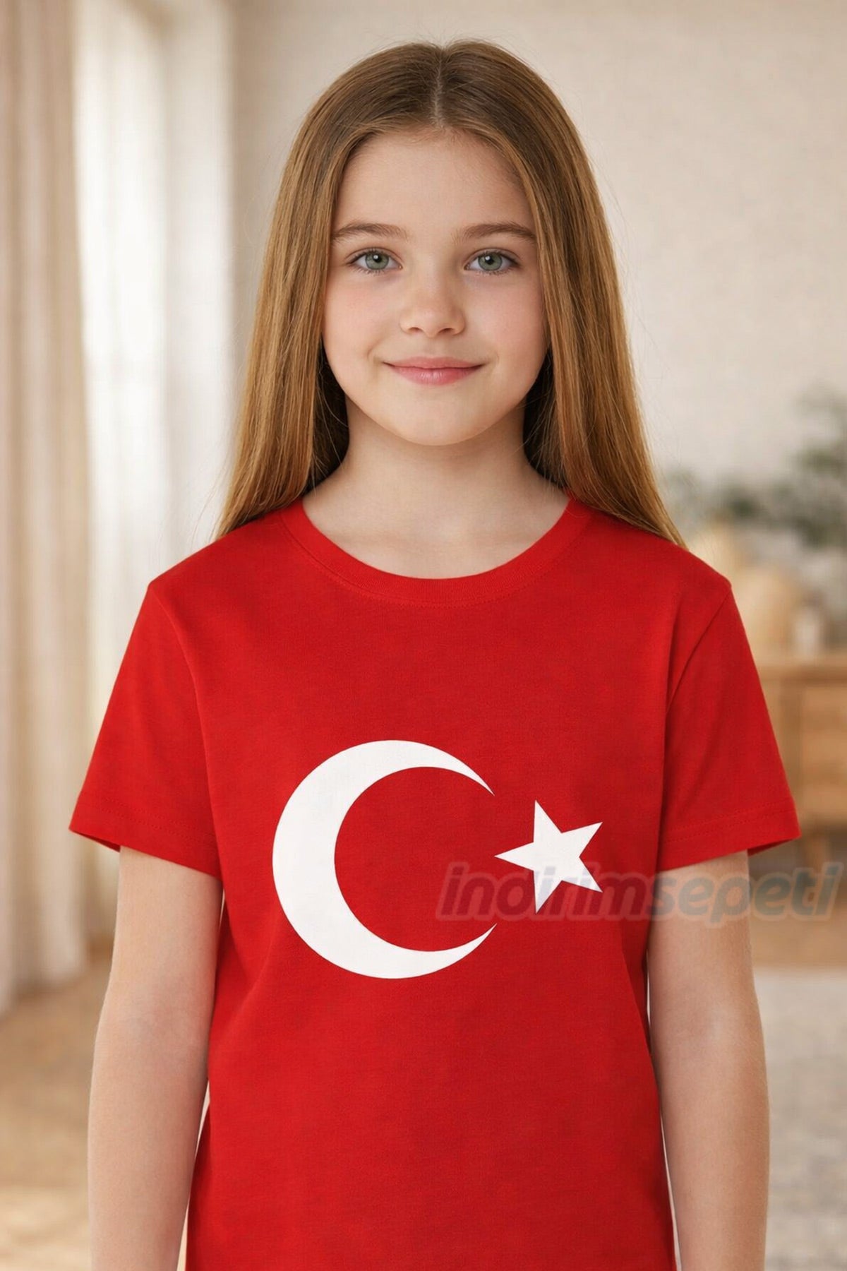 Kız & Erkek Çocuk Türk Bayraklı Tişört – 23 Nisan, 19 Mayıs Okul Gösterisi ve Bayram Kutlamalarıiİçin - indirimsepeti