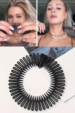 Saç Şekillendirici Tam Daire Esnek Tarak Saç Çember Bandı Klips Hairband Yüz Yıkama Aksesuar - indirimsepeti