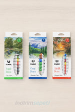 3’lü Sanat Seti – Guaj Boya 12x9ml, Akrilik Boya 12x5ml ve Profesyonel Guaj Boya Seti – 36 Renk Hobi & Sanat Boyama Seti - indirimsepeti