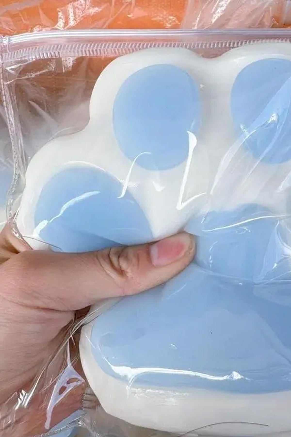 Büyük Boy Pati Squishy Taba Squishy Kedi Pati Sıkma 14 cm Pullu Pati Sukuşi Karışık Renk - indirimsepeti