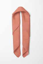 Yaza Özel Desensiz Turuncu ince Pamuklu Bandana Fular Saç Aksesuar Gezi Tur Aktivite 55x55cm - Indirimsepeti