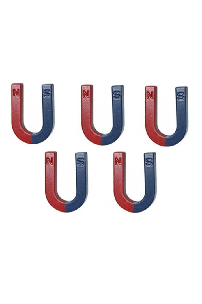 U Mıknatısı Deney Malzemesi 5 Adet Okul Projeleri  U Şekilli At Nalı Mıknatıs - Indirimsepeti