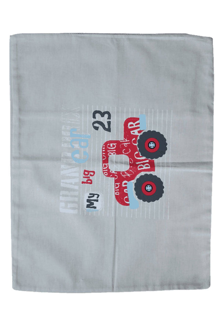 Bebek Çocuk Yastık Kılıfı 35x45 cm % 100 Pamuklu Kumaş My Big Car - Indirimsepeti