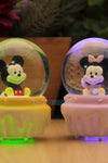 Disneyland Mickey and Minnie Mouse Set Işıklı Kar Küresi Orta Boy 6.5 cm