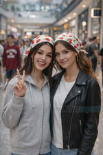 Kiraz Desenli Saten Bandana 50x50 cm – Tek Taraflı Baskı Şık Saç & Boyun Fuları - indirimsepeti