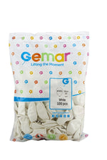 100 adet Beyaz Balon Raund Yuvarlak Balon Parti Toplantı Etkinlik Kutlama - Indirimsepeti