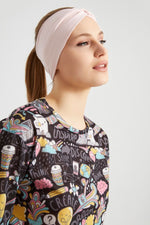 Çapraz Makyaj Yıkama Deniz Sahil Gezi Saç Bandı Ter Saç Bant Penye Pudra - Indirimsepeti