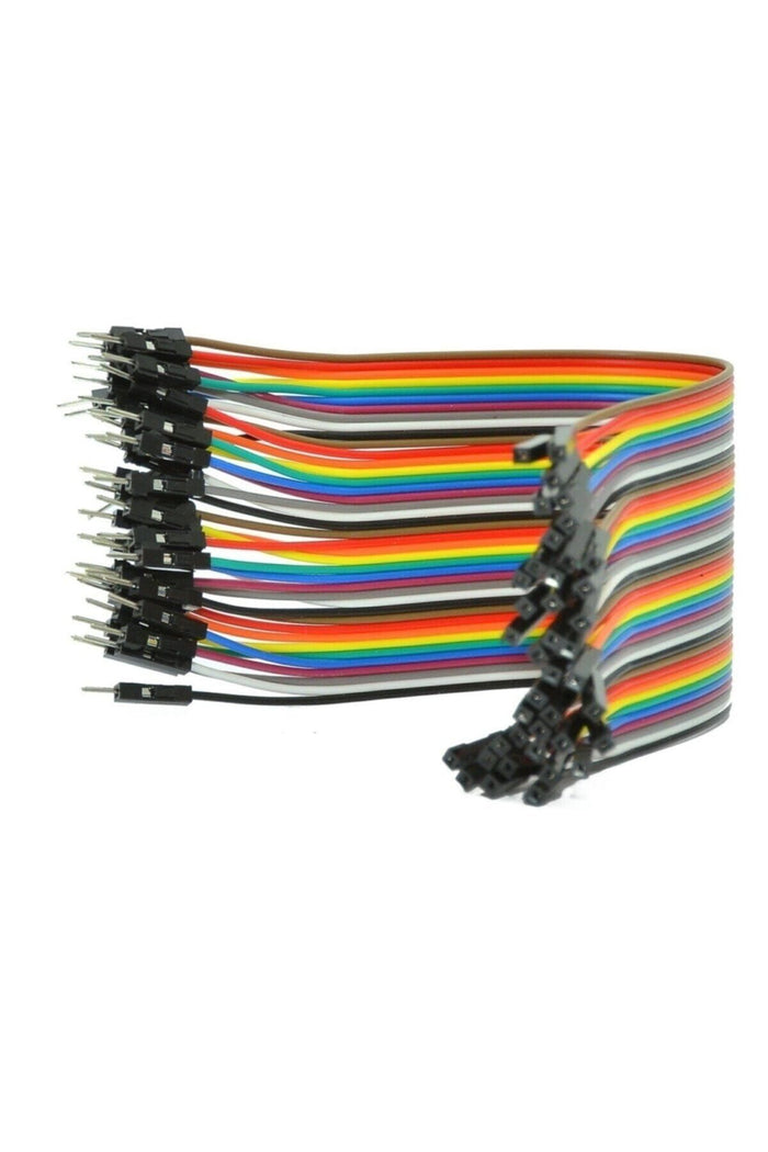 Erkek Dişi Jumper Kablo 40’lı 15 cm - Indirimsepeti