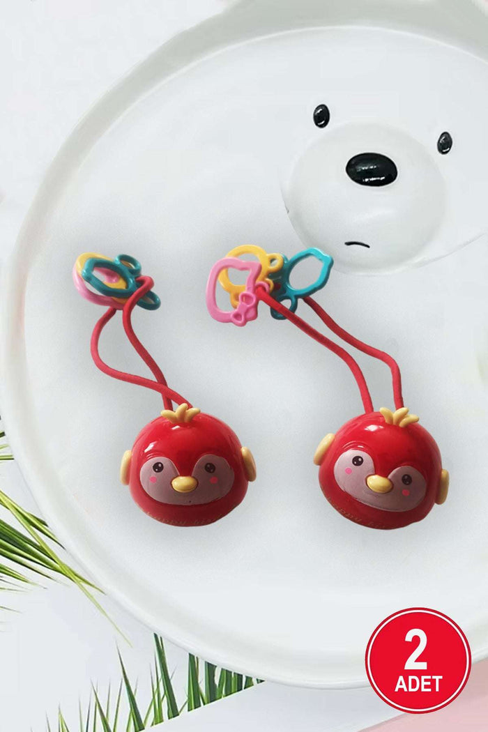 Toka Civciv Kuş Model Saç Lastik Toka Şık At Kuyruğu Tutucu Dayanıklı Plastik Toka 2 Adet - Indirimsepeti