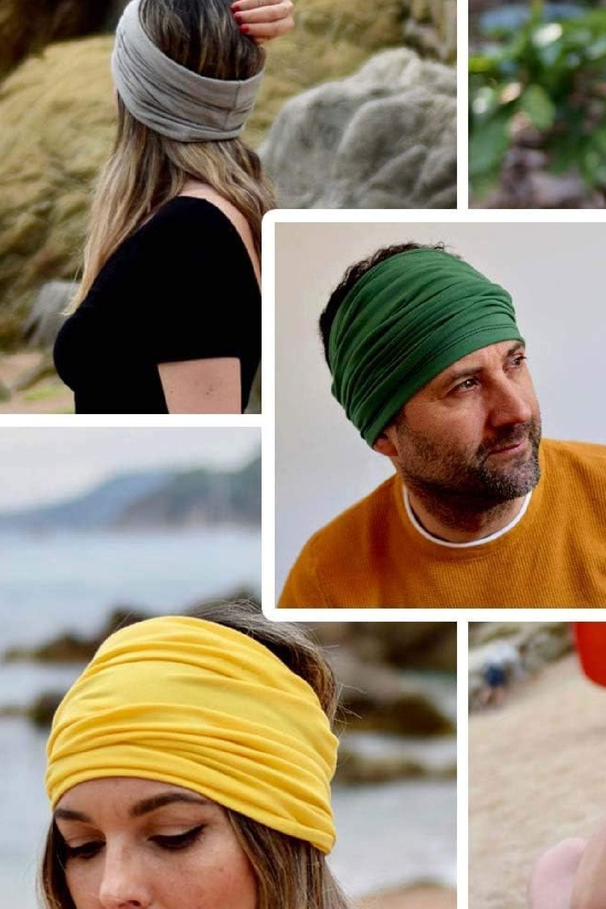 Lastikli Makyaj Yıkama Saç Bandı Gezi Saç Bandı Kozmetik Duş Yoga Spor Bandı Karışık 1 Adet - Indirimsepeti