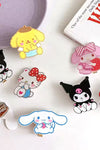 Kawaii Sanrio Hello Kitty Cinnamoroll Anime  Sanrio Karakterleri Mandal ve Pens Toka 2 li Set