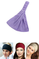 Lastikli Makyaj Yıkama Saç Bandı Gezi Saç Bandı Kozmetik Duş Yoga Spor Bandı Karışık 1 Adet - Indirimsepeti