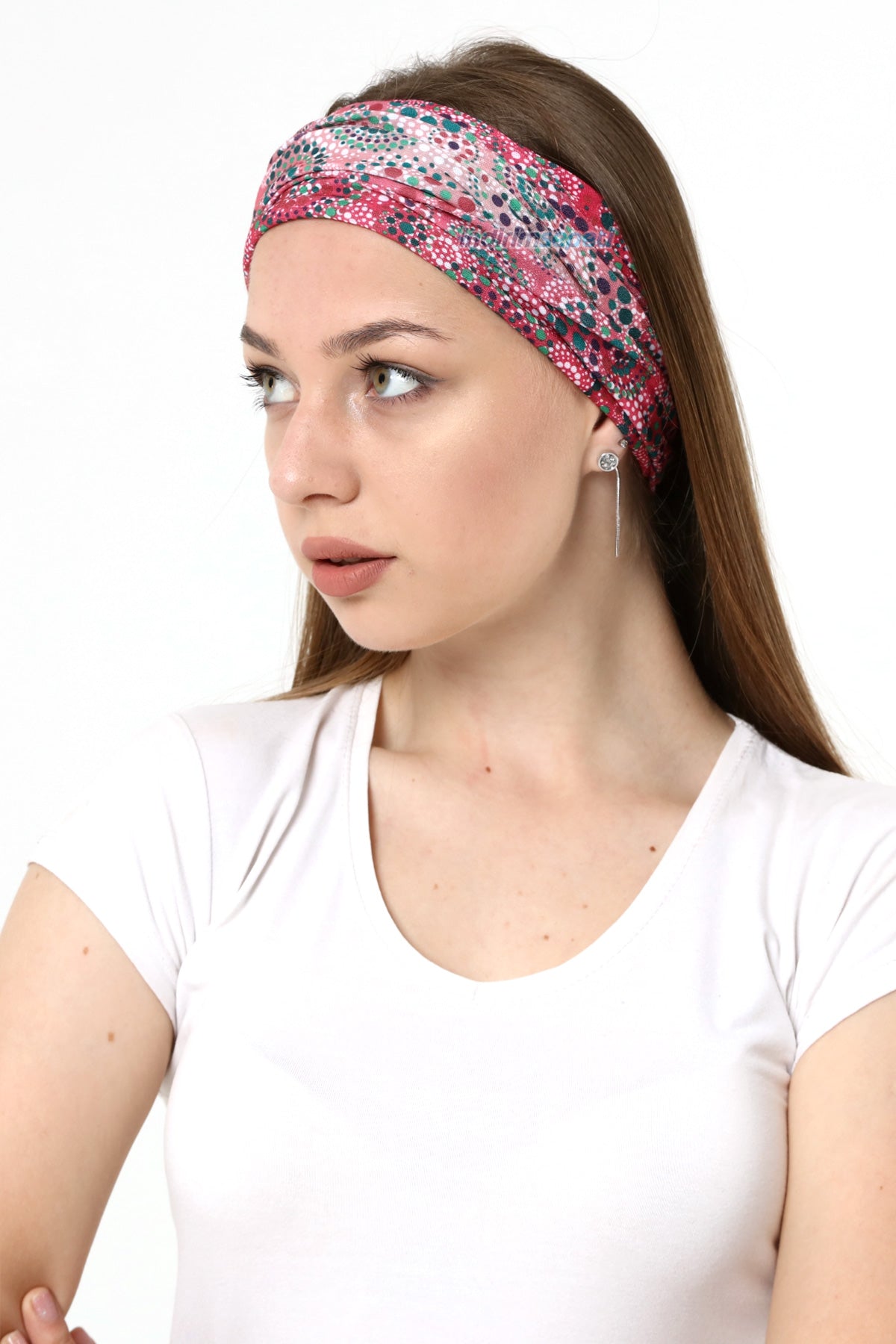 Buff Dikişsiz Boyunluk Maske Baf Bandana Saç Bandı Kamp Aksesuar Mandala Pembe - indirimsepeti