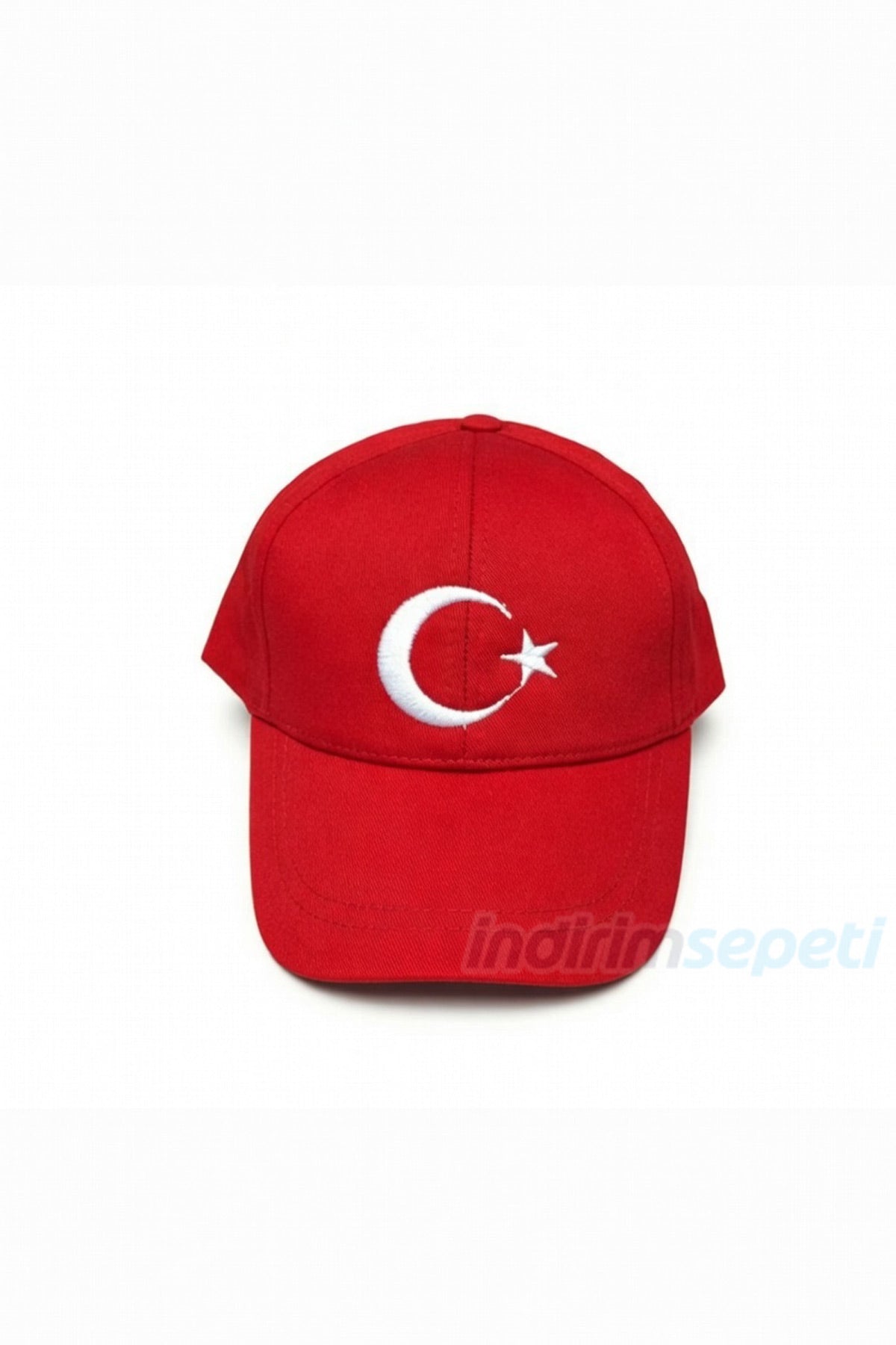 Kırmızı Ayyıldız Mevsimlik Şapka – Nakışlı, Sağlam Dikişli Unisex Türk Bayraklı Spor Kep - indirimsepeti