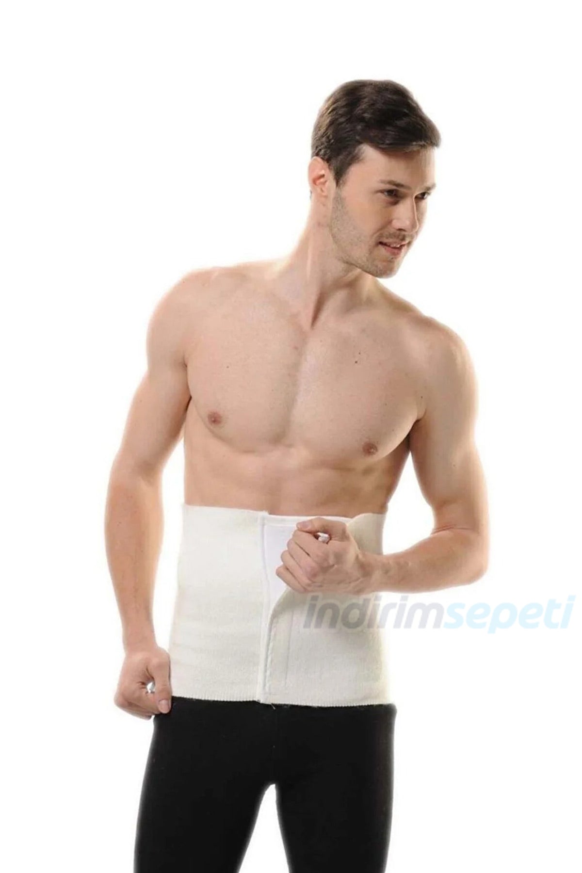 Yün Bel Korsesi ve Kuşağı Unisex – Cırtlı ince Bel Destekleyici, Rahat ve Şık Yün Korse (S - XXL) - indirimsepeti