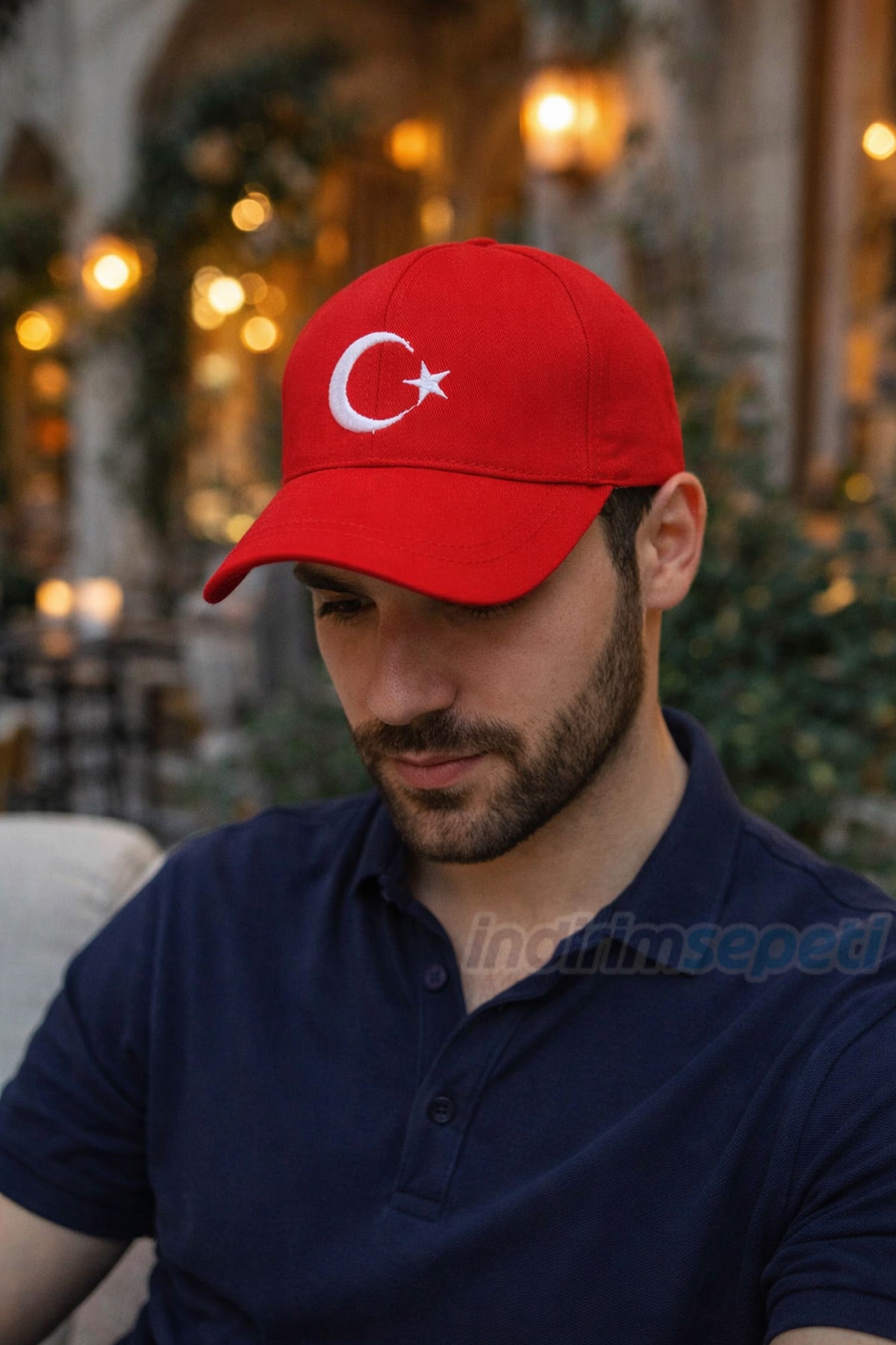Kırmızı Ayyıldız Mevsimlik Şapka – Nakışlı, Sağlam Dikişli Unisex Türk Bayraklı Spor Kep - indirimsepeti