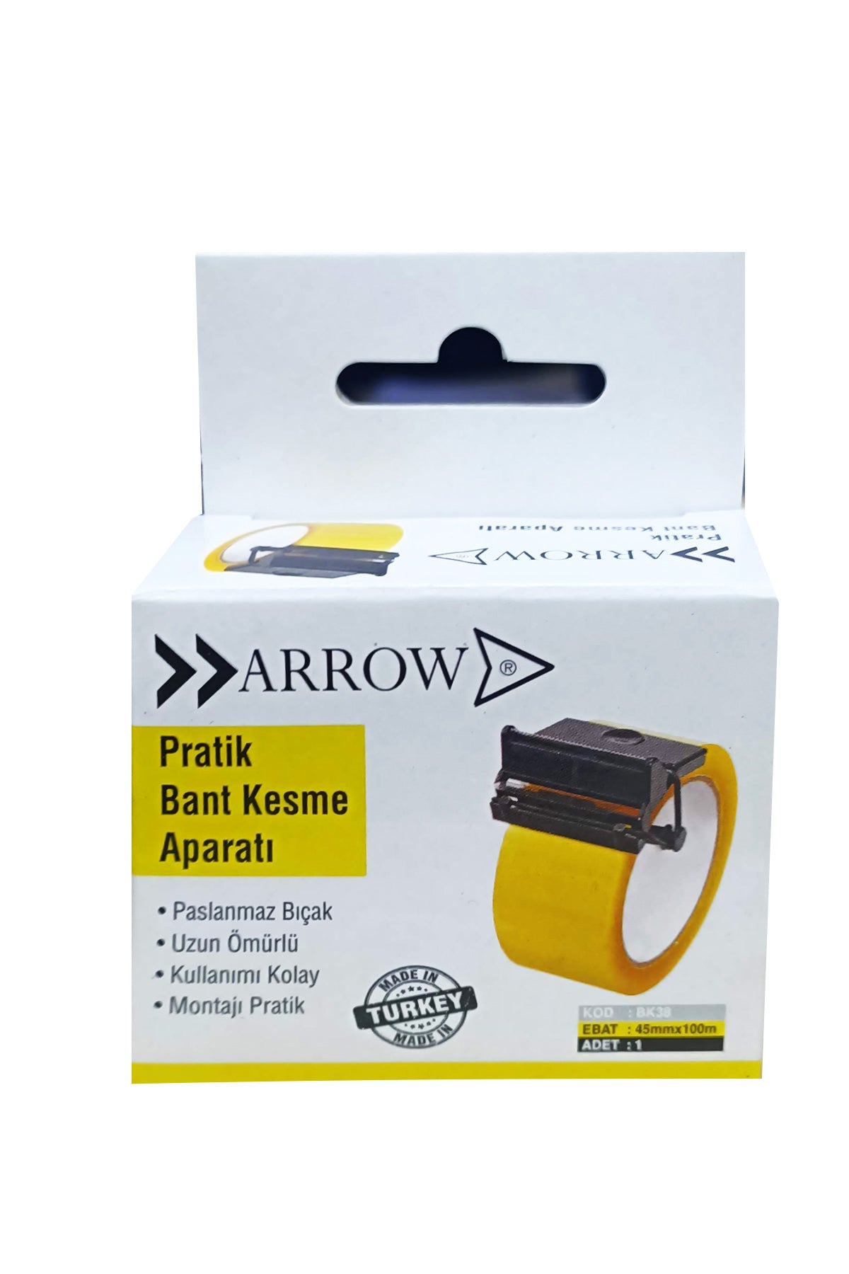 Arrow Bant Kes Pratik Bant Kesme Aparatı Küçük 45 Mm - indirimsepeti