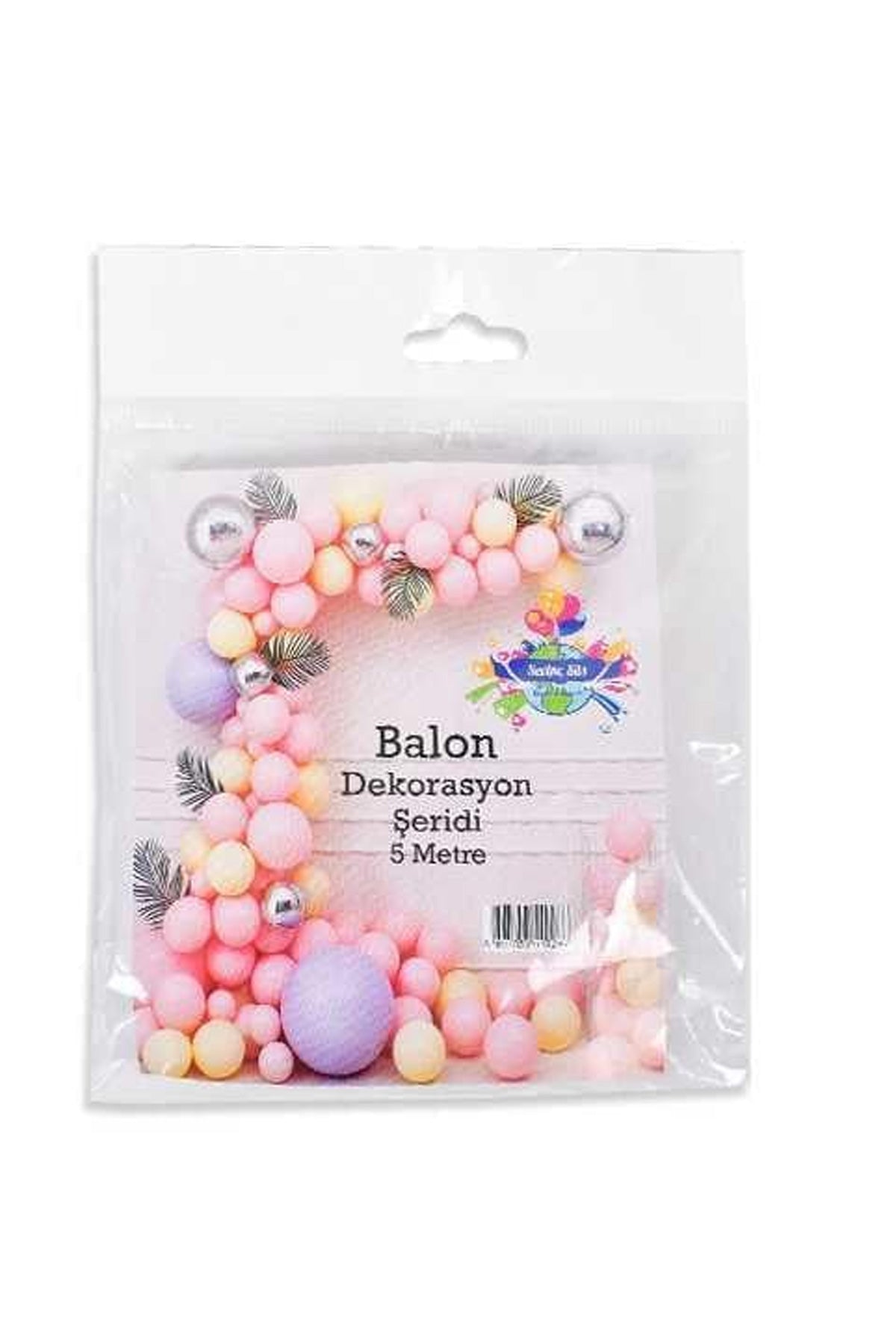 Balon Zinciri 5 Mt Halka Balon Tutucu Plastik Doğum Günü Partisi, Düğün Etkinlik Sahne Süslemesi - indirimsepeti