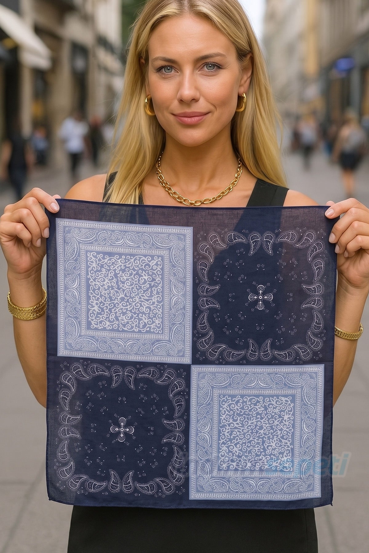 4 Farklı Desenli Pamuklu Bandana Fular 51x51 cm – Unisex Yumuşak Kumaş Yazlık Saç & Boyun Aksesuarı | Güneşli Gezi, Tur, Plaj & Festival - indirimsepeti