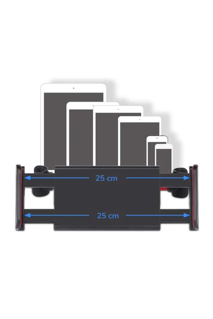 Oto Koltuk Arkası Telefon Tablet Tutucu Ayarlanabilir 360 Derece Dönebilen Pratik Stand (1243)