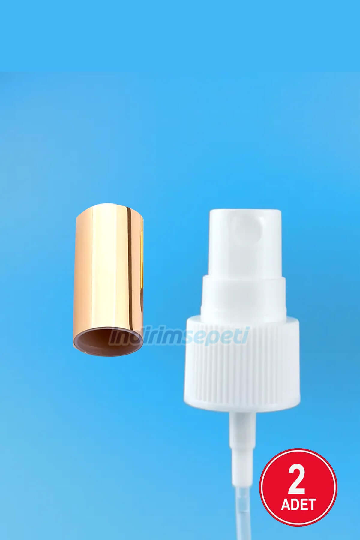 50ml küçük kapasiteli parfüm şişesi Pompası Parlak gold cam silindirik parfüm şişesi Kapak - indirimsepeti