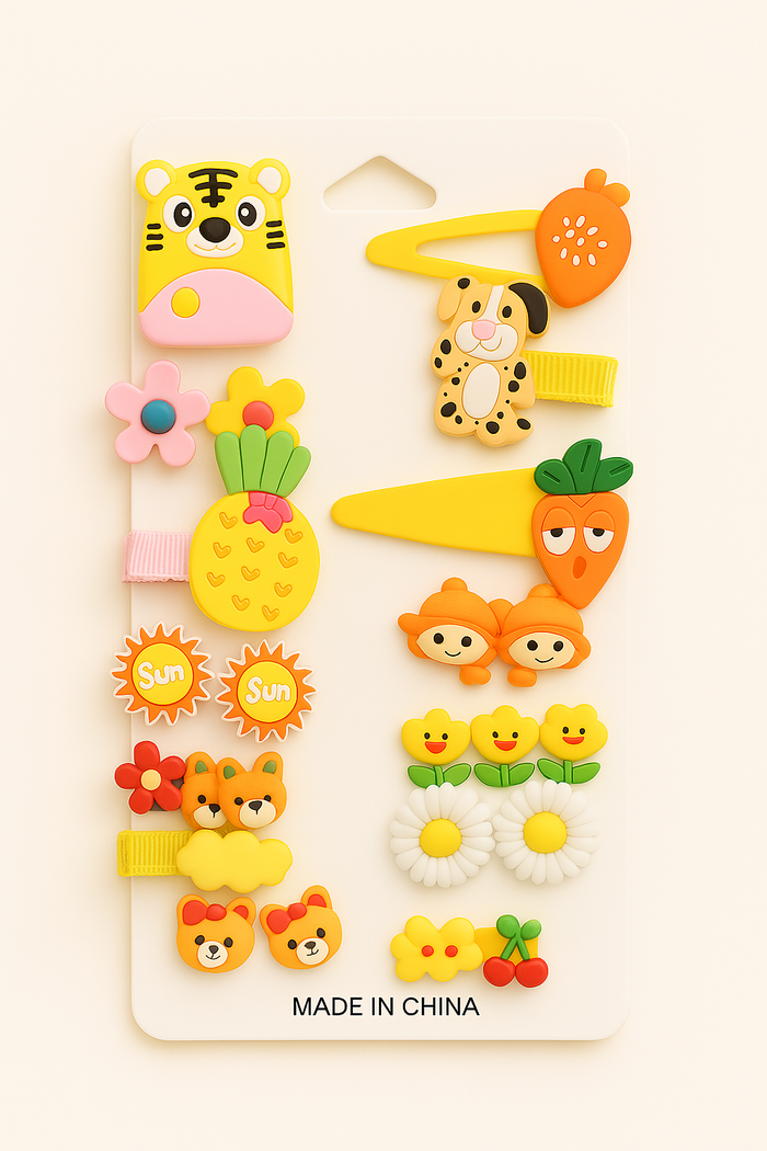 Sevimli Hayvan Saç Tokası Çocuk Kız Bebek Prenses Küçük Kız Saç Aksesuarları Saç Tokası Klip Saç Aksesuarları Headdress - Indirimsepeti