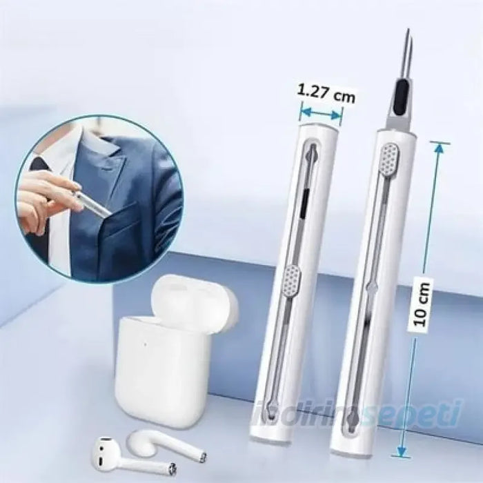 Kulaklık Temizleme Kiti Çok Amaçlı Yumuşak Fırçalı Kablosuz Kulak için - Indirimsepeti