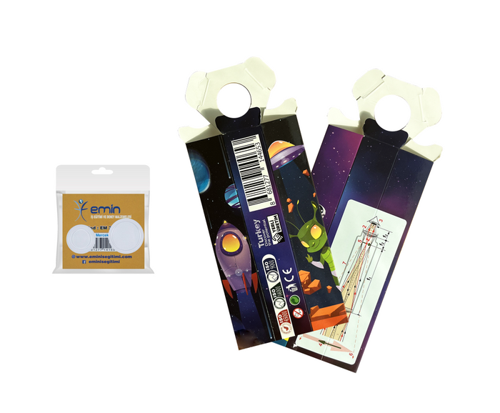 Teleskop Yapım Seti Kargo Basit Çift Mercek Deney ,Sanat, Hobi ve Eğitim