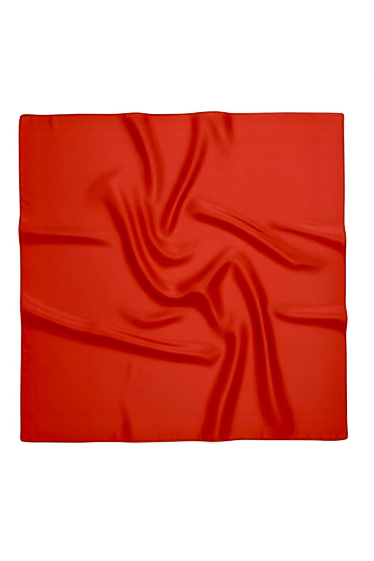 Kırmızı Parlak Saten Fular 50×50 cm – Şık Bandana & Eşarp | 23 Nisan, 29 Ekim, 19 Mayıs Etkinlikleri - indirimsepeti